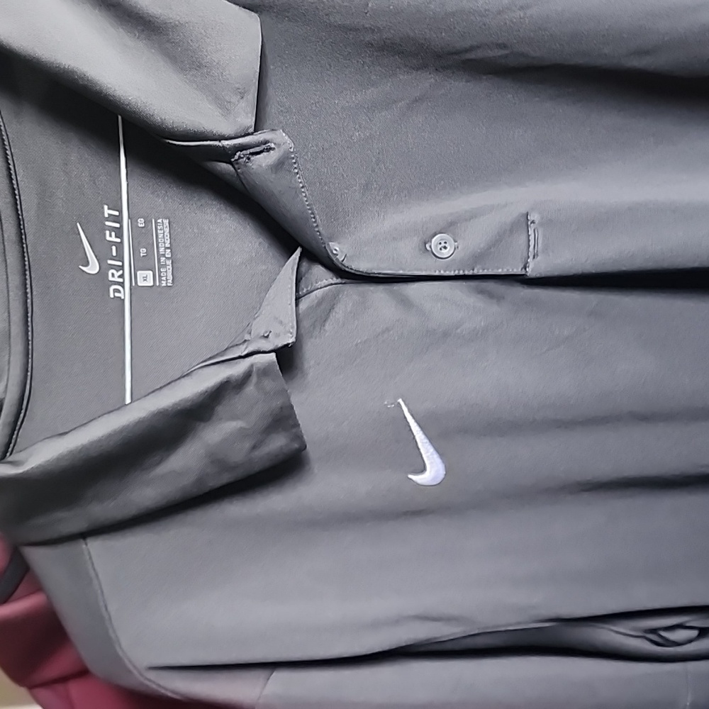 Mens nike short sleeve golf shirt